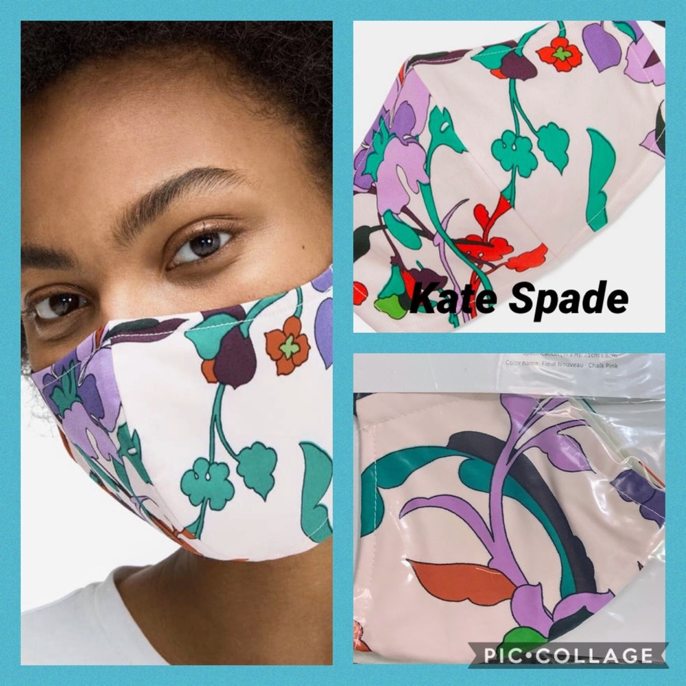 Kate Spade Floral Face Mask
